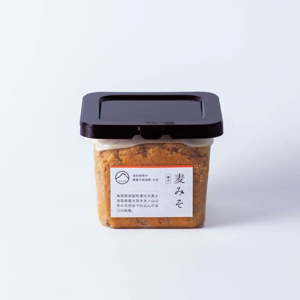 麦みそ　農薬不使用×天然麹菌(野生麹菌)