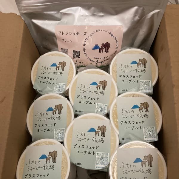 フレッシュチーズとヨーグルトセット