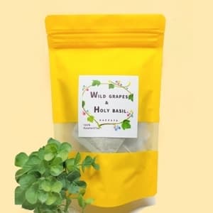 ホーリーバジル&ウマブドウ（有機JAS認証取得）&ローゼルの赤いブレンドティー★心も体もすっきり15包入り♪の口コミ・レビュー(りんごさん)