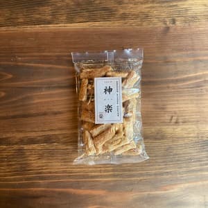 玄米揚げ餅（おかき）　100ｇ　「神楽　かぐら」化学調味料・保存料無添加の口コミ・レビュー(tondenさん)