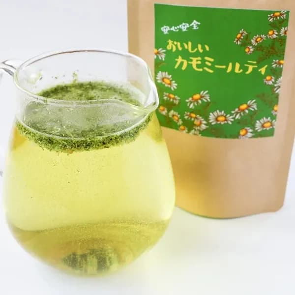 安心の宮崎県自家栽培・ 無農薬ハーブティー＜カモミール＞優しい朝摘みハーブ