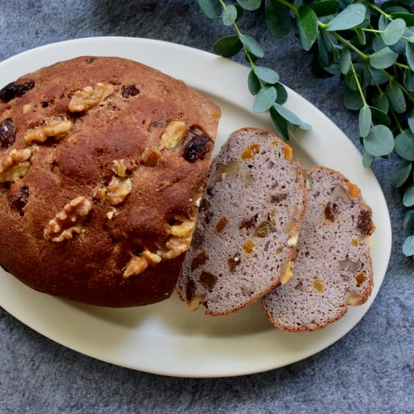 【完全オーガニック、グルテンフリー・低糖質】クリーンな食生活を、日常に・デイリーローフ&ゲージフリーバターセット（ 現在はマンゴーレーズンローフパン）