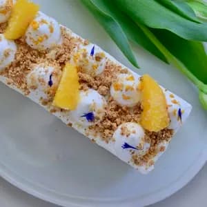 栄養学とアートの融合。甘味料不使用未体験の口福・VEGGI de PAN （4月はネーブルオレンジレアチーズケーキVEGGI de PAN)【完全オーガニック・グルテンフリー・低糖質】の口コミ・レビュー(eriさん)