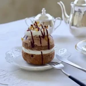 ミックスベリードーナツケーキ（菊芋入り）【完全オーガニック・グルテンフリー・低糖質】「甘いものへの依存」を至福の栄養学で書き換えるシュガーデトックススイーツの口コミ・レビュー(バハマさん)