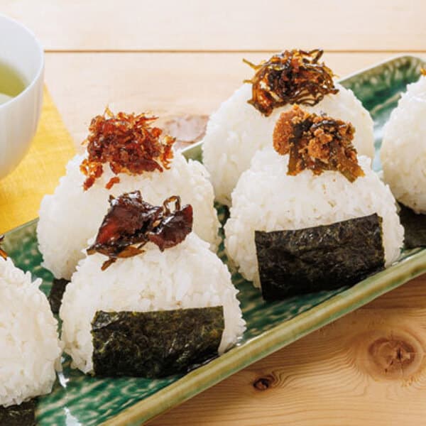 ごはんをよりおいしく〈やさしい味に仕上げたおにぎりの心セット〉食品添加物不使用で安心ごはんのお供詰め合わせ６種たらこ昆布・かつお昆布・しいたけ昆布・ごま昆布・生姜昆布・梅昆布