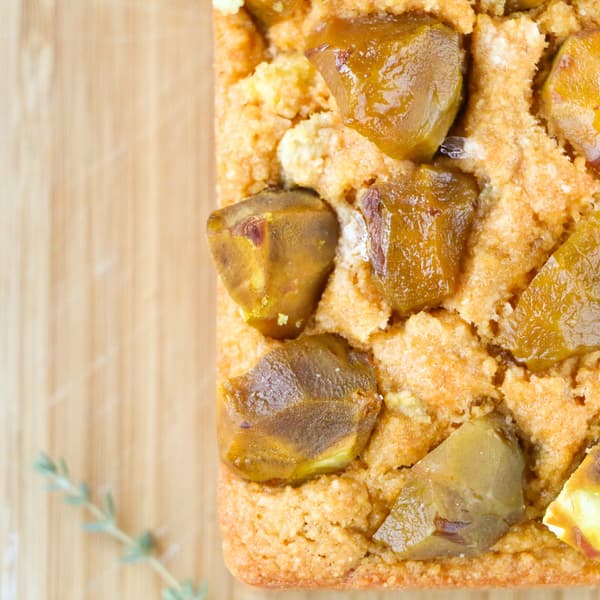 グレインフリー（穀物不使用） ケーキブレッド＊信州小布施の栗＊今シーズンの販売時期につきましては未定となります