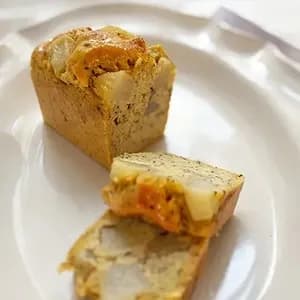 グレインフリーケーキブレッド【和梨＆アールグレイ】穀物・小麦・米粉・白砂糖・乳製品不使用