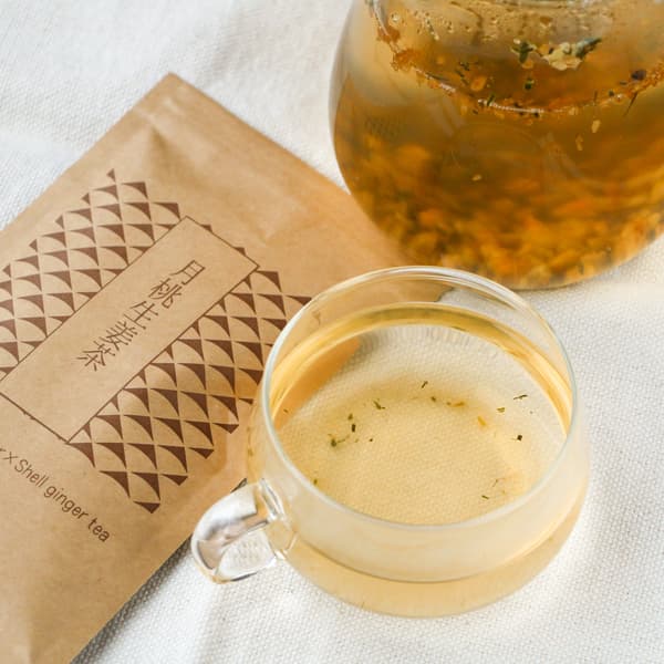 農薬・化学肥料不使用＜月桃生姜茶＞自家栽培生姜と与論島の月桃