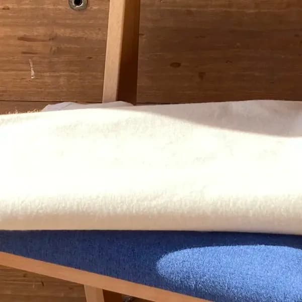 ＜白うさぎのネル生地＞一切無化学処理のオリジナル生地