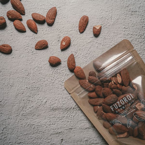 古代原種アーモンド 『 FUZOROI 』 素焼き/無塩 自家焙煎 Antique Almonds