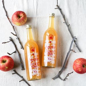 【無農薬・無添加】まっかなほんとのりんごジュース720ｍｌ