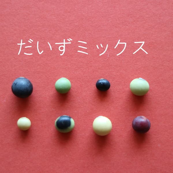 豆【 だいずミックス　２００g 】北から南から、日本全国の大豆が集合！