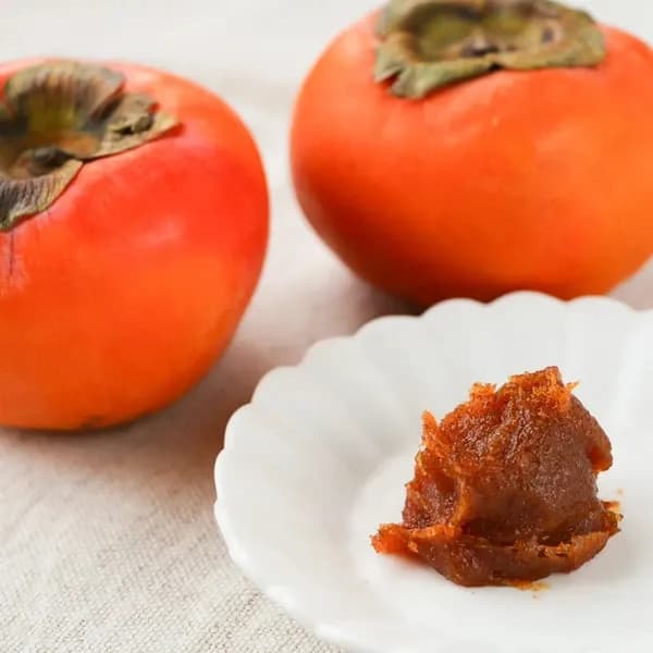 岐阜県産富有柿100％＜柿のあんこ＞老舗あんこ屋が作る無添加・砂糖控えめで干し柿のような優しい甘み