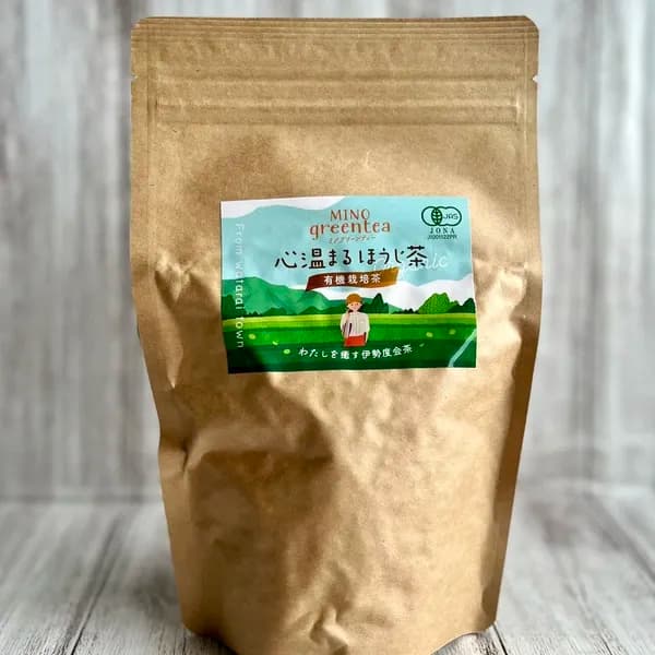 有機栽培・心温まるほうじ茶 リーフ/ティーバッグ　伊勢度会茶