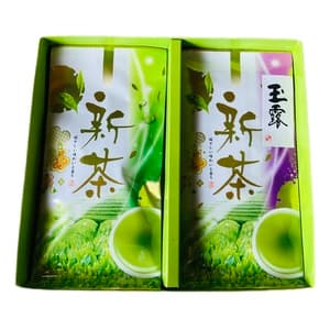 新茶ギフト、かぶせ茶ギフト　玉露ギフト、京都府で農薬、化学肥料、除草剤不使用で栽培した新茶
