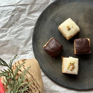 【冬チョコギフト】チョコがけ！2種のひとくちスコーンSET