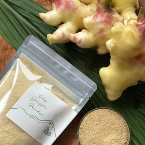 九州の畑から、まるごと生姜の自家製ジンジャーパウダー
