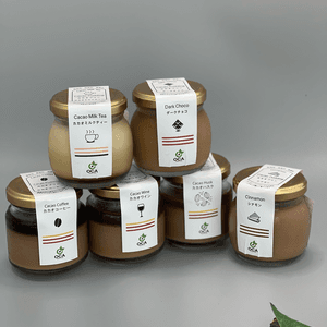 《ゲル化剤不使用・無添加》こだわり素材のカカオプリン【ベトナム自社農園オーガニックカカオ使用】