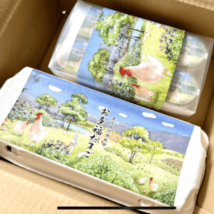 『放し飼い卵＆濃厚プリンセット』お多福たまご(10個)＆濃厚プリン(6個)