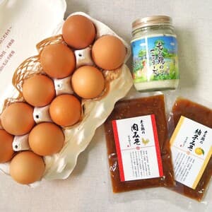 【ギフト・内祝】走る鶏の卵かけご飯セット【竹】４種入