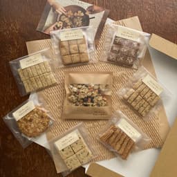 【発送完了✨】《有機グラノーラ・無農薬米粉のクッキー》3月分の焼き菓子発送が完了しました☺️