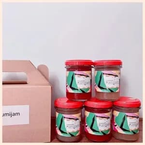 rumijamの保存料・着色料無添加ジャムのHAPPYBOX(ミニサイズ５個入り）の口コミ・レビュー(はっくしゅんっ！さん)