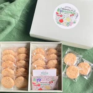 100%植物性・ヴィーガン・グルテンフリー＜米粉アーモンドレモンクッキー個包装＞小麦・卵・乳製品・白砂糖不使用