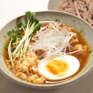 温かいつけそば