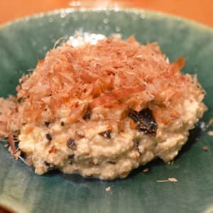 山椒昆布の白和え風