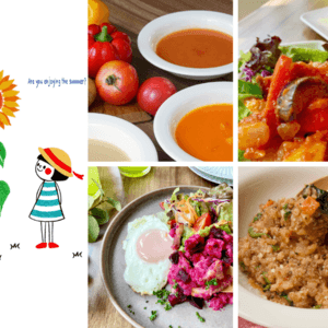 夏のうぶすな逸品セット【有機または無農薬の野菜と玄米・無添加の薬膳ごはん】