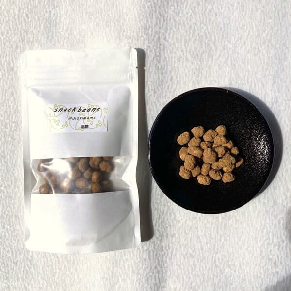 国産大豆のヘルシーな豆菓子＜スナックビーンズ＞黒糖・きな粉・のりしお・スパイシーペッパー