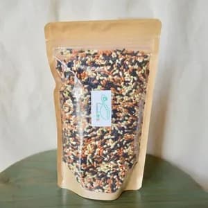 古代米mix（三種混合）令和7年産（無農薬・無肥料/ハザかけ天日干し）