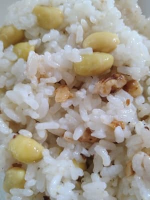 うちの「れんげのお米」の胚芽米とコラボ!!の画像 1