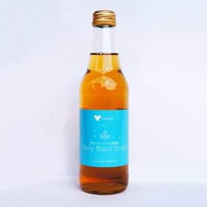 聖なるバジルの炭酸水